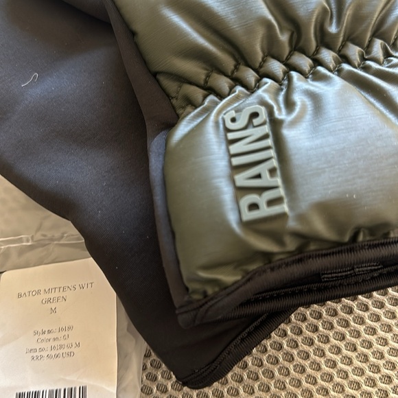 Bator mittens rains black medium - Picture 7 of 7